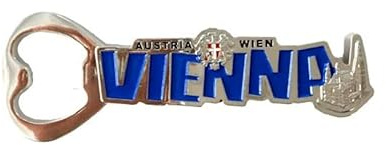 Wien Stephansdom Austria Flaschenöffner mit Metall Magnet Souvenir Österreich