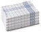 aqua-textil 5er Set Geschirrtücher Reine Baumwolle 50 x 70 cm kariert blau Küchentücher Oeko-TEX