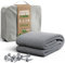 GardenGloss Vorzeltteppich 250x500 - Camping Teppich Outdoor Wetterfest - Campingteppich, Zeltteppich inkl. 12 Befestigungsnägel und Tragetasche
