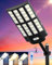 Gefolly SL-5500W Solaire Exterieur Lampadaire-550000LM Lumière Solaire avec Télécommande, 3000K/4000K/6500K Crépuscule à l'Aube Étanchéité IP67 Projecteur Solaire Exterieur Pour Rue Garage Éclairage