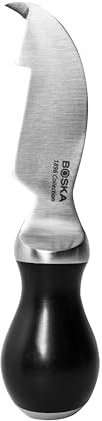 BOSKA Kerbemesser Pro – Perfekt für harte Käserinden | Rasiermesserscharfe Edelstahlklinge | Ergonomischer Griff & langlebig