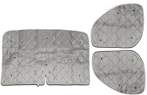 Parasoles Parasol Interno para Coche Parasol Reflectante Calor Anti-UV Parasol para Parabrisas Cubierta para Parabrisas Auto para Fiat para Ducato 2006-2022 Parasol Ventana Coche