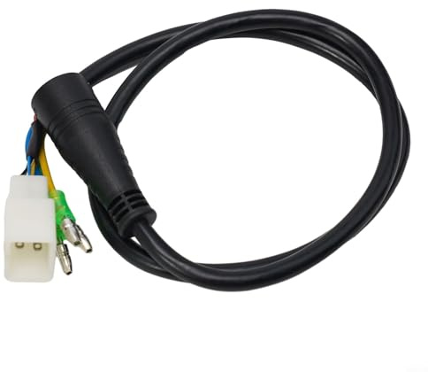 60Cm E-Bike Motor Extension Cable, 9 Pin Female Adapter Extension, Waterproof Wheel Motor Extension Cable Conversion Kit For Electric Bike Female To Male Wire E-Bike Accessory