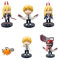 Wecoeur Chainsaw Man Presents Set of 6 Anime Action Figure Collection: Denji, Makima, Pochita - 2 Inch Miniatures Action Figures for Ultimate Fans and Decor.