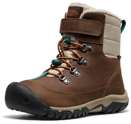 KEEN Kanibou Waterproof Schneestiefel, Dark Earth Roasted Pecan, 35 EU