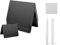 SUIOPPYUW 20 x Tafel Flaggen für Menütafeln zum Beschriften für Buffets. 20er Pack Mini Tafelschilder für Speisen – Buffet – Tische – klein, 20 Zeichen+2 Stift+2 Lappen, Eine Form