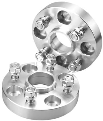 PGQSQVTXF Auto Spurverbreiterungen Für N&issan Für Note E11 E12 Für March Für Micra K12 K13 2 Stück PCD 4X100 Nabenbohrung 60MM M12X1.25 Geschmiedete Auto-4-Loch-Rad-Distanzstücke Spurverbreiterungen