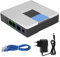 VoIP-Adapter, mit 2 Voice-Over-IP-Ports. Unterst¨¹Tzung des SIP V2-Protokolls. Inklusive Kabel f¨¹r Breitband-Netzwerk-Router. Gew?hnliche Telefonapparate (EU-Stecker)