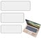 Kasoud Keyboard Cover, 3PCS Laptop Keyboard Cover, 3 Size Keyboard Protector, Silicone KeyboardCover for Laptop, Universal Silicone KeyboardCover for 11 To 17 LaptopNotebook (Clear)