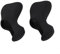 Jotekonoby Ultegra ST-6870 Capots de rechange en caoutchouc pour freins de vélo de route 69 g par paire Noir