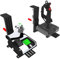 2 Set Desk Mount Flight/Space/Farm Sim Hotas/Joystick Compatible with Logitech X52 X56, Thrustmaster Hotas Warthog, Sol-R2, SimTask Farmstick, T. Flight Hotas, T.16000M, Winwing Orion 2, VKB VPC Hotas