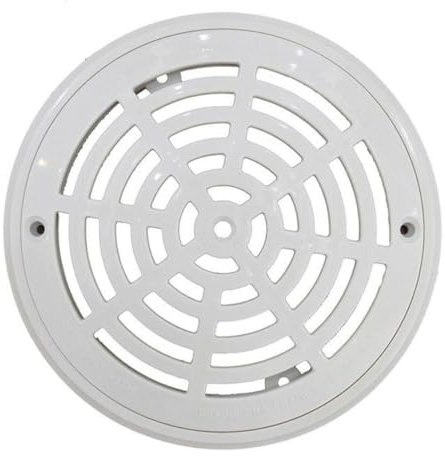 Dorccsi Copertura per Scarico Piscina, Piastra di aspirazione Rotonda da 8 Pollici per Scarico Principale per Piscine interrate, griglia di Piscina, Copertura per Pavimento