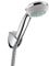 hansgrohe Crometta 85 Duschkopf, inkl. Duschkopfhalterung, 2 Strahlarten, Chrom
