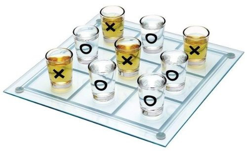 Out of the blue oottb Chupitos Tris X O Shot Glasses Ideal for Parties - Gift Idea