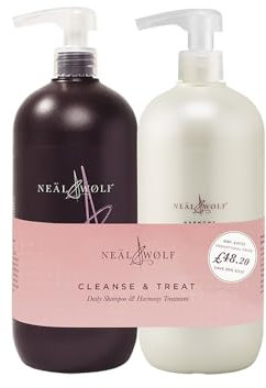 Neal & Wolf Cleanse & Treat Shampoo & Conditioner Duo 950ml