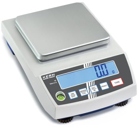 KERN Präzisionswaage - Die wirtschaftliche Lösung für kluge Rechner [Kern PCB 1000-2] Präzision bis 0,01 g, Wägebereich max. 1000 g
