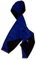 Posh Gear Herren Seiden Schal Setafina blau aus 100% Seide