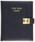 Collins 5-Year Undated Lockable Hardback Leathergrain Desk Diary - A5 - Black