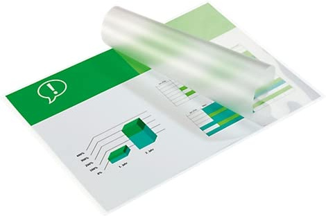 100 Laminierfolien 90x130mm, 2x 175mic, glossy/glänzend