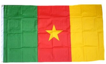 Fahne / Flagge Kamerun 90 x 150 cm Flaggen