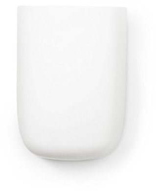 Normann Copenhagen 382013 Wandaufbewahrung Pocket Organizer, 14 x 10 cm, Durchmesser 7,3 cm, weiß