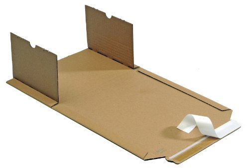 25 St MW364 Wickelverpackungen Innenmaß variabel bis 330x270 x 20-75 mm Buchverpackungen