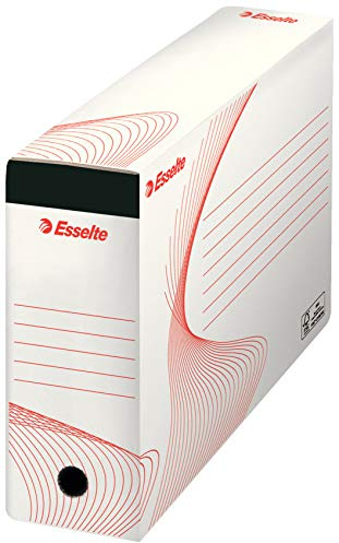 Archiving box for suspension files, white