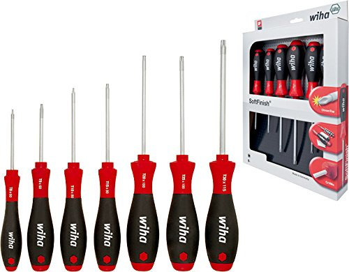 WIHA TX8-TX30 Torx Screwdriver Set 7-Piece Soft Finish
