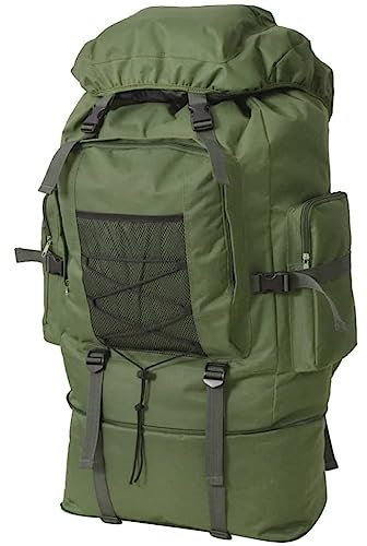 vidaXL BW Kampfrucksack Bundeswehr OutdoorArmy Armee Trekking Wanderrucksack 65L