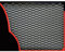 Sumex Silver Aluminium 33 x 100cm Car Grill Grille Vent Mesh (Black Hexagon Type)