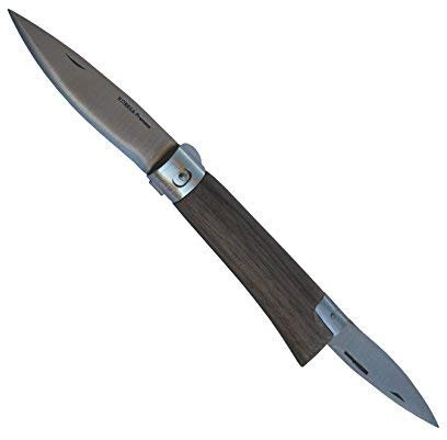 GIFAZ Coltello (Pastore Bilama | Legno di Noce, 9/7 cm)