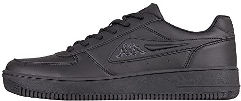 Kappa Herren Bash Sneakers, Schwarz Black Grey 1116, 46 EU