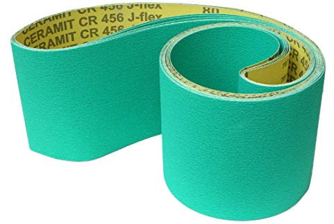 Hermes CERAMIT CR 456 J-flex Schleifband | 150 x 2000 mm | 5 Stück | Körnung: 120