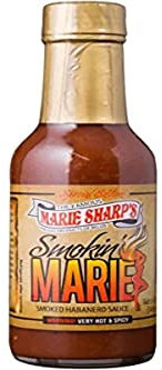 Marie Sharp's Smokin' Marie - Salsa de Chile habanero Ahumado Muy Picante - 148 ml