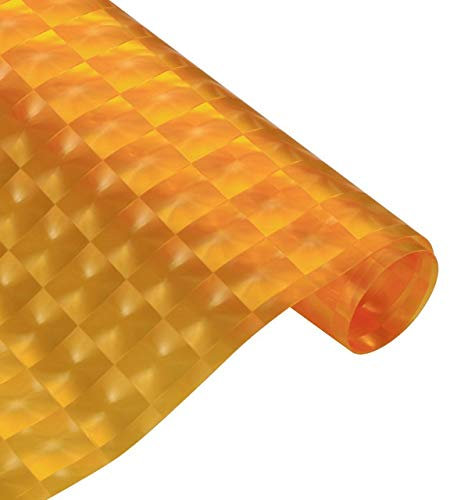 HHF Aufkleber 30 * 150cm Car Styling Auto-Licht-Tönung-Vinylfilm Auto-Scheinwerfer-Rücklicht-Foglight dekorative Aufkleber Verpackungs-Lampe Tönungsfolie (Color Name : Orange)