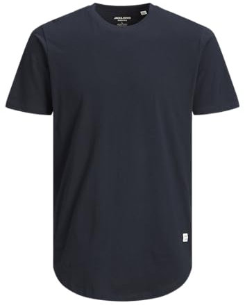 Jack & Jones Men's Jjenoa Tee Crew Neck Ps T Shirt, Blazer Navy, 3XL UK
