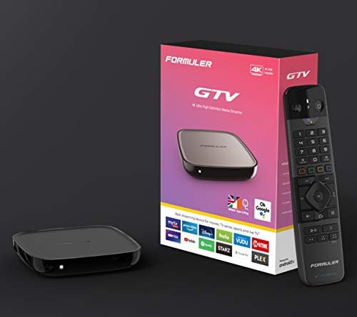 Formuler GTV UHD 4K Android TV Box mit Google Assistant & Chromecast eingebaut
