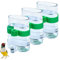 DBAILY Bird Water Dispenser 3 Pieces Feeder Birds Automatic Parrot Water Bottle Feeder Bird Feeding Bowl Drinking Bottle for Hanging in Bird Cage for Cockatiels Parrots