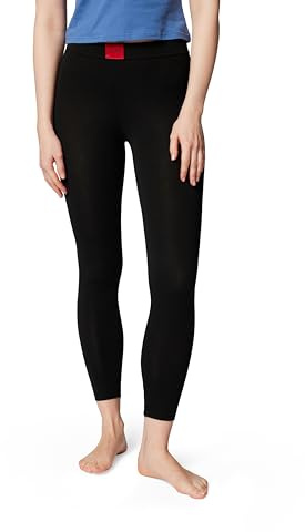 HUGO Damen Thermal Underwear Leggings, Black1, XL EU