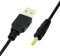 xiwai 2pcs/lot USB 2.0 Male Type-A to 5V DC 4.0x1.7mm DC Power Round Plug Cable 150cm 24AWG