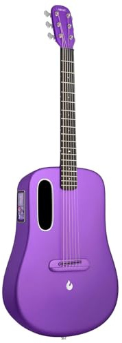 LAVA Chitarra elettro-acustica, destra, viola (LVC38PL)