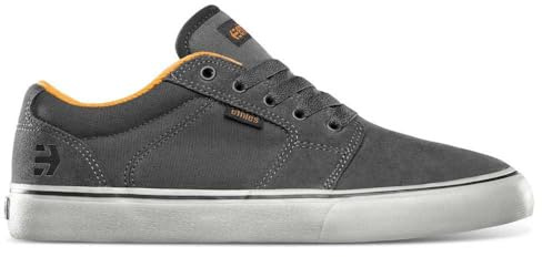 Etnies Men's Barge LS Skate Shoe, Dark Grey/Black/Orange, 11 UK