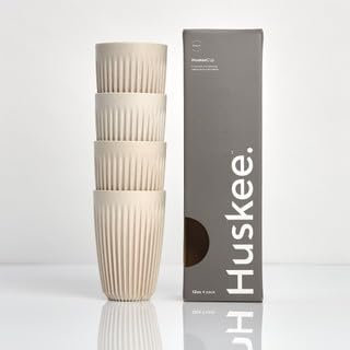 HuskeeCup (4 Pack) (Natural, 12oz)