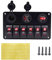 MUEOSI Panneau d'interrupteurs à Bascule 5 6 interrupteurs à Bascule avec Double USB Accessoires de Hors-Bord étanches, for Premier Bateau Marin, Voiture, Camion Tableau électrique(6GangRed)