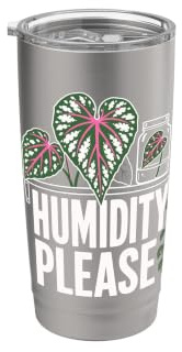 Humidity Please Houseplant Care Stainless Steel Insulated Tumbler
