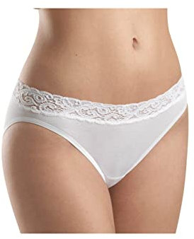 HANRO Damen Mini Slip Moments (0101 white), Gr. M