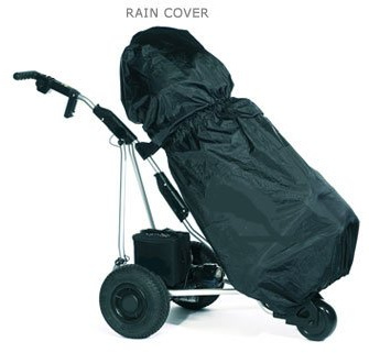 Pac Mac Golf Bag Rain Cover Fits All Trolley Bags - Black by Puregolfonline