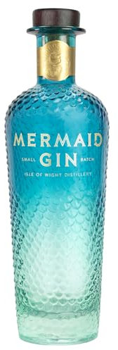 Mermaid Gin - Smooth Yet Complex, Refreshing & Invigorating London Dry Gin - Vegan & Gluten Free, 70cl