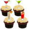 Made4You Edible Cupcake Toppers - Stand-up Wafer Cake Decorations (Pack of 12)
