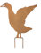 Crispe home & garden Gartenstecker Edelrost-Optik - Gans - Höhe 45 cm